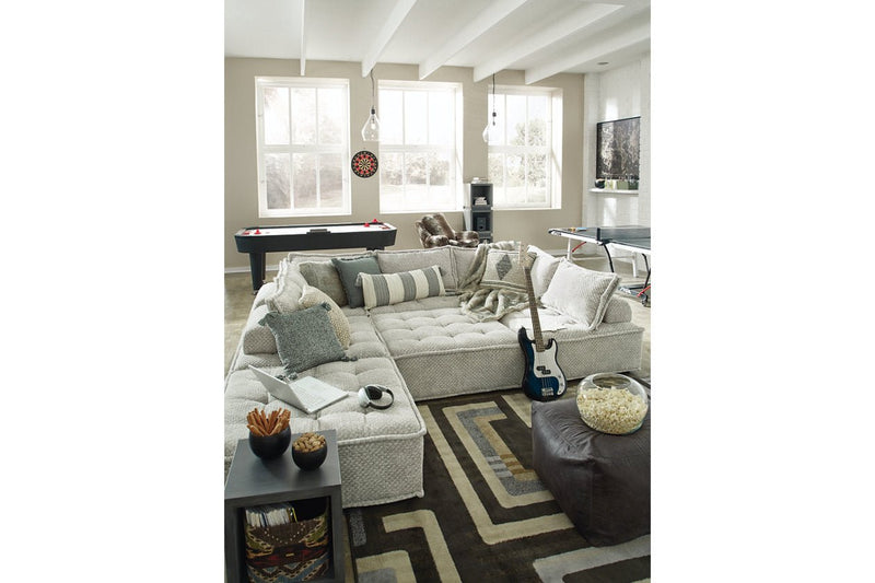 Bales Taupe 7 - Piece Modular Seating - DMV FurnitureSectional