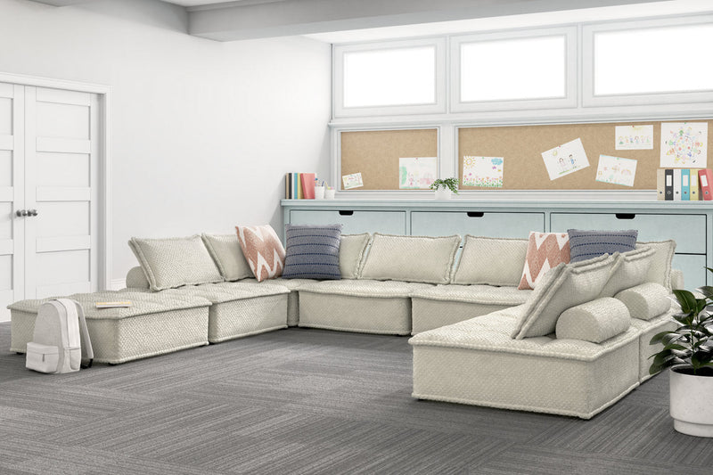 Bales Taupe 8 - Piece Modular Seating - DMV FurnitureSectional