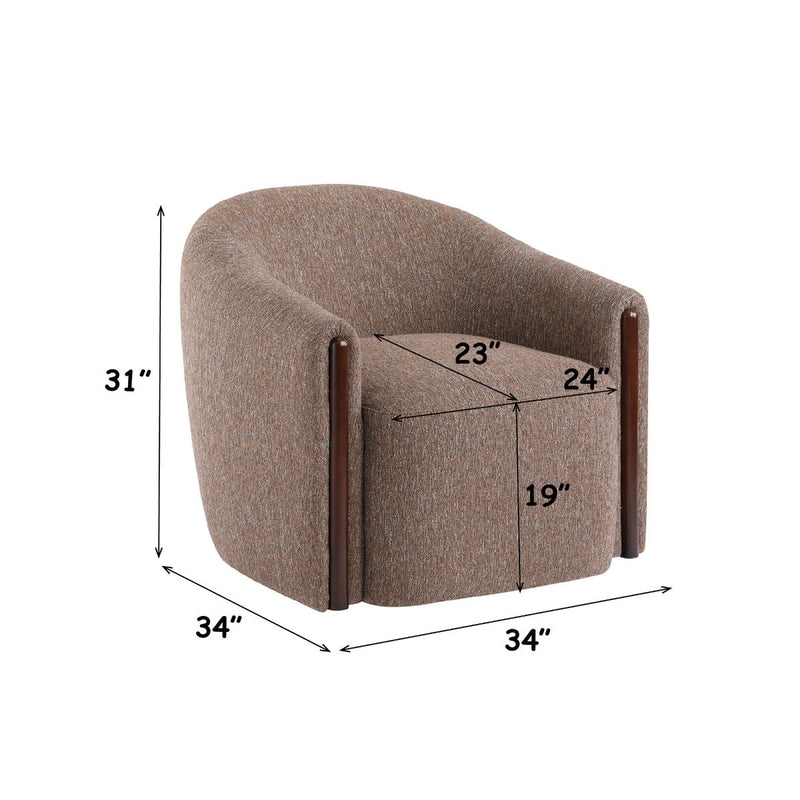 Ballona Accent Chair w/Swivel - AC03459
