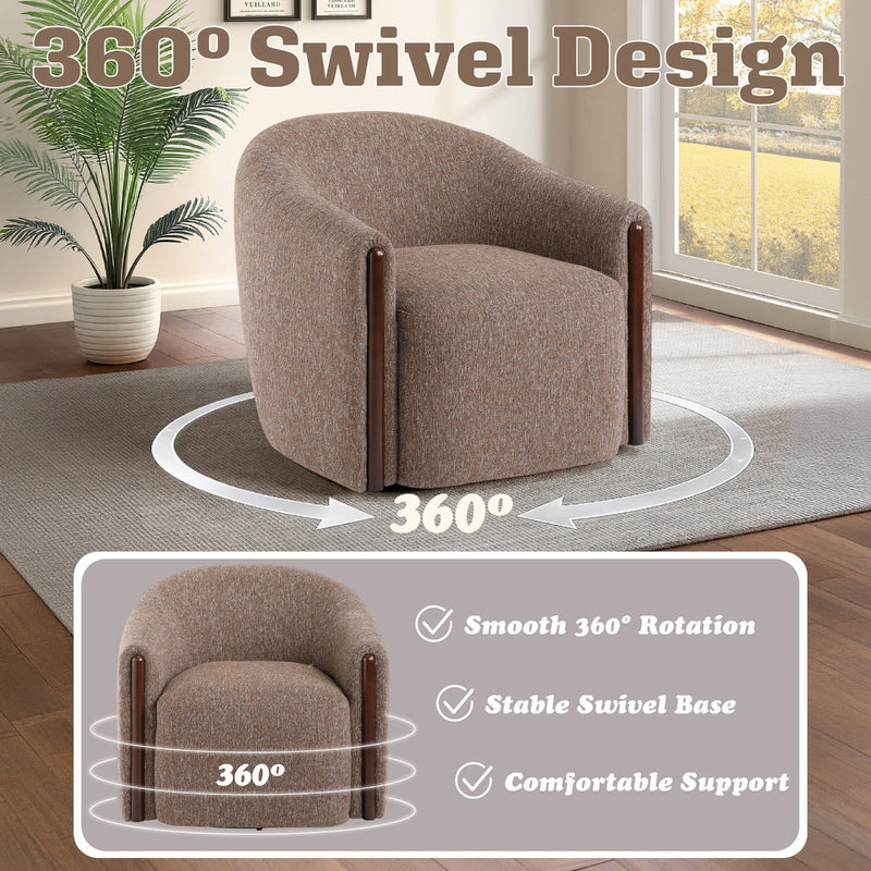 Ballona Accent Chair w/Swivel - AC03459