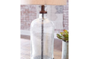 Bandile Clear/Bronze Finish Table Lamp - DMV FurnitureTable Lamp
