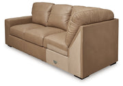 Bandon Toffee Left-Arm Facing Sofa with Corner Wedge - 3800648