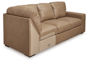 Bandon Toffee Right-Arm Facing Sofa with Corner Wedge - 3800649