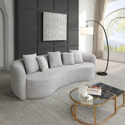 Barasa Oversized Compressed Sofa w/5 Pillows - LV07150