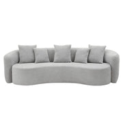 Barasa Oversized Compressed Sofa w/5 Pillows - LV07150