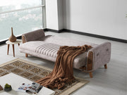 Barbaros Convertible Sofa in Beige - 200-ELIF-BAR-E165-3