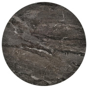 Barcelo Round Faux Marble Top Metal Side Table Grey - 930135