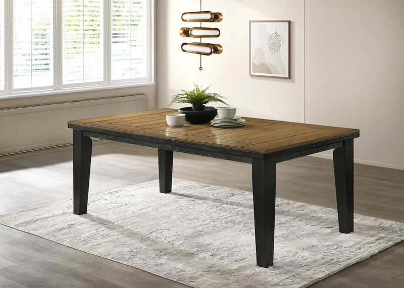 Bardstown Charcoal/Wheat Extendable Dining Set - DMV FurnitureDining Room Set