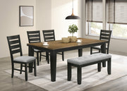 Bardstown Charcoal/Wheat Extendable Dining Set - DMV FurnitureDining Room Set