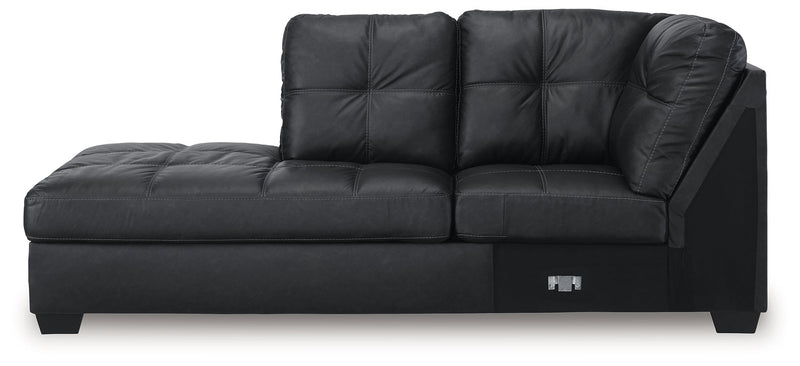 Barlin Mills Carbon Left-Arm Facing Corner Chaise - 1700416