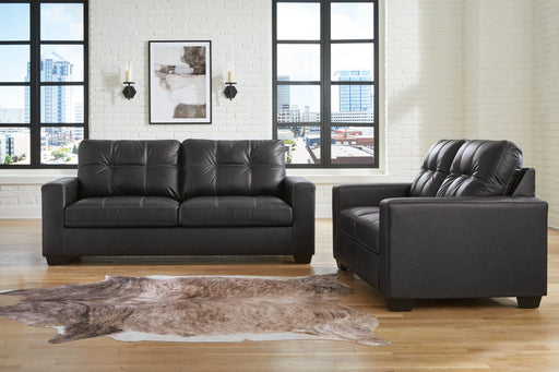 Barlin Mills Carbon Sofa and Loveseat - DMV FurnitureLiving Room Set