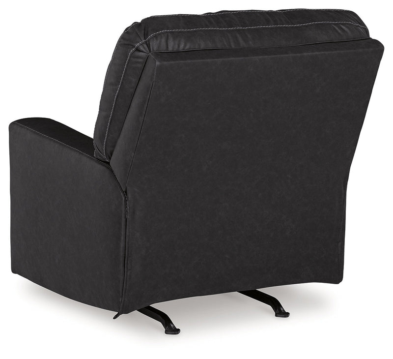 Barlin Mills Sofa, Loveseat and Recliner in Carbon - DMV FurnitureLiving Room Set