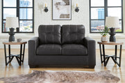 Barlin Mills Sofa, Loveseat and Recliner in Carbon - DMV FurnitureLiving Room Set