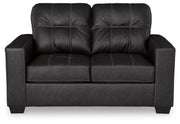 Barlin Mills Sofa, Loveseat and Recliner in Carbon - DMV FurnitureLiving Room Set