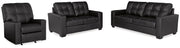 Barlin Mills Sofa, Loveseat and Recliner in Carbon - DMV FurnitureLiving Room Set