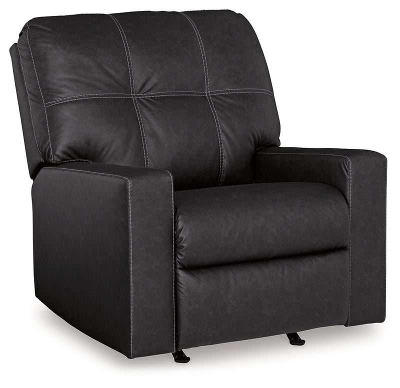 Barlin Mills Sofa, Loveseat and Recliner in Carbon - DMV FurnitureLiving Room Set
