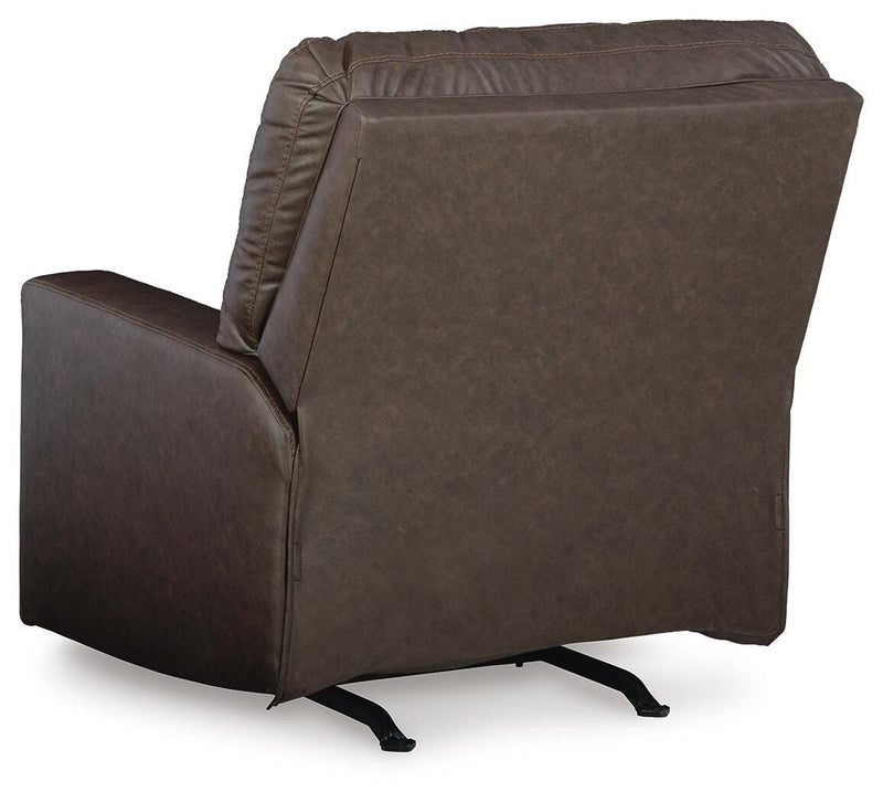 Barlin Mills Umber Sofa and Recliner - 17003U3