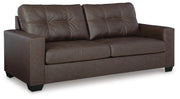 Barlin Mills Umber Sofa, Loveseat and Recliner - 17003U2