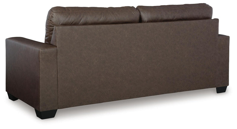 Barlin Mills Umber Sofa, Loveseat and Recliner - 17003U2