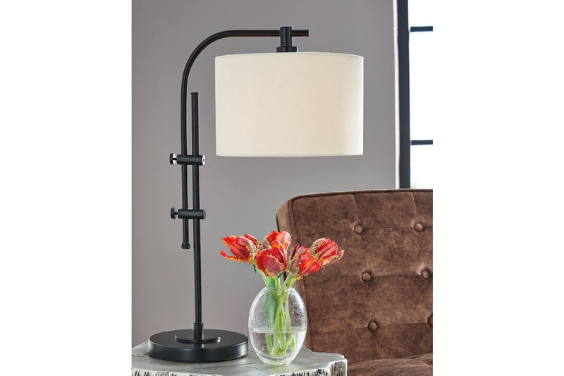 Baronvale Black Accent Lamp - DMV FurnitureTable Lamp
