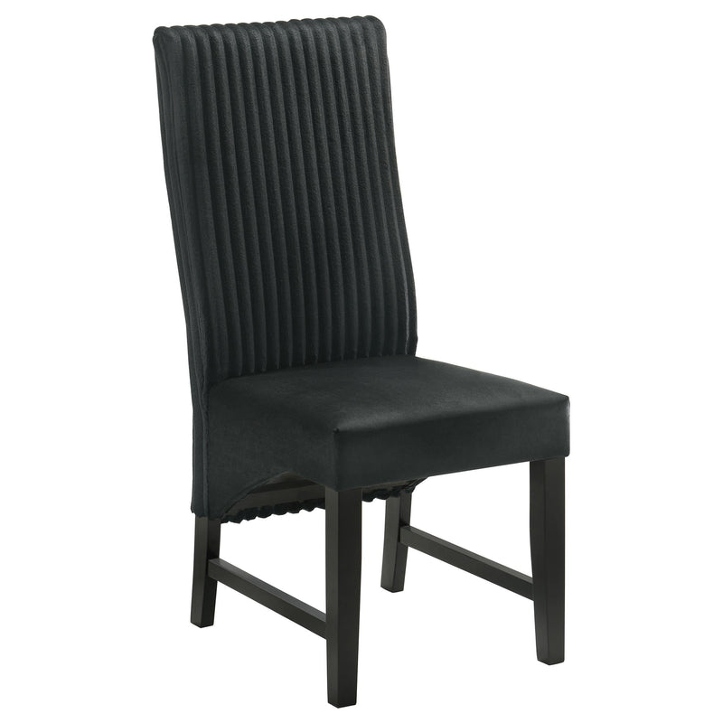 Barrand Upholstered Dining Side Chair Black (Set of 2) - 106387