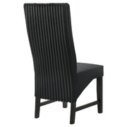 Barrand Upholstered Dining Side Chair Black (Set of 2) - 106387