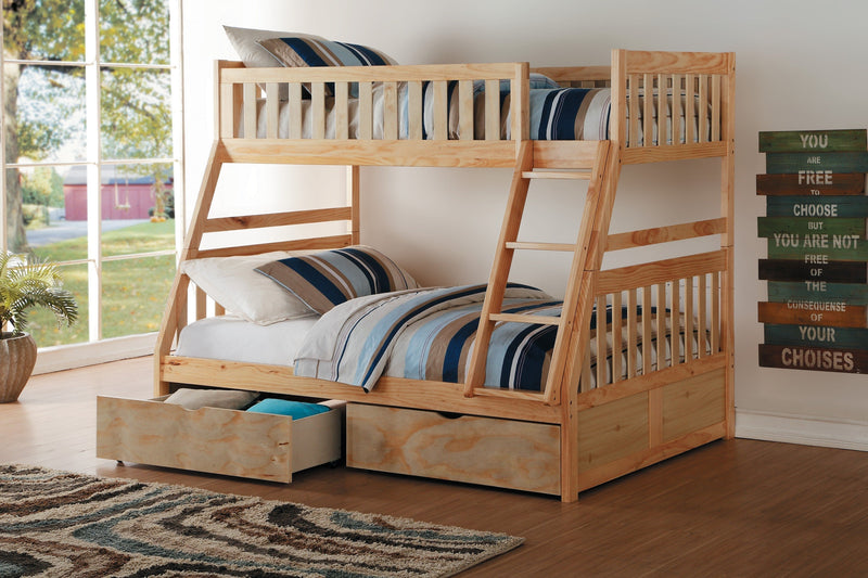 Bartly Pine Twin/Full Bunk Bed | B2043 - DMV FurnitureBunk Bed