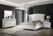 Barzini 4-piece Queen Bedroom Set White - 300843Q-S4