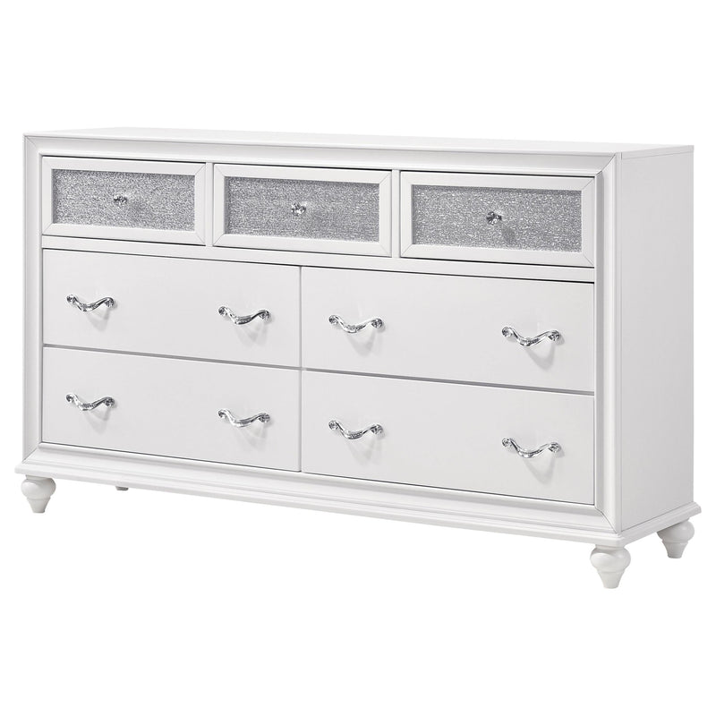 Barzini 7-drawer Dresser White - 205893