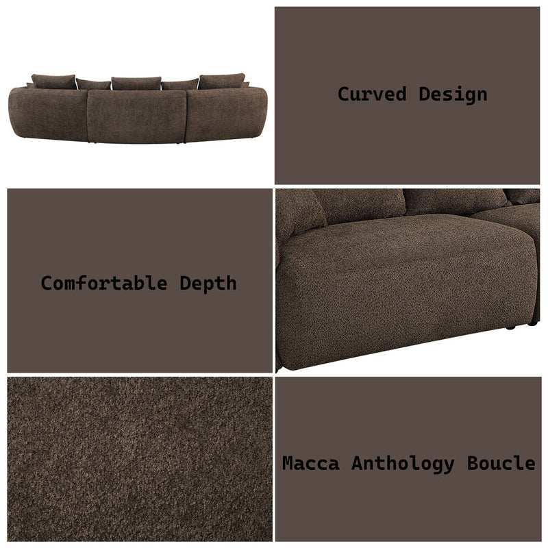 Bash Sofa W/7 Pillows - LV03250