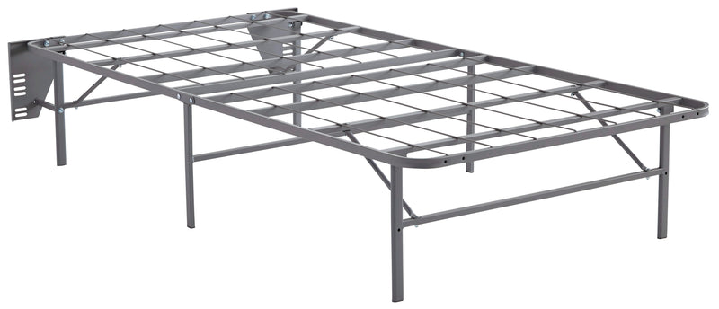 Baystorm Gray 2 Twin Panel Beds, 2 Mattresses, 2 Foundations, and Chest - B221B45