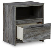 Baystorm Gray Dresser, Mirror and 2 Nightstands - B221B64