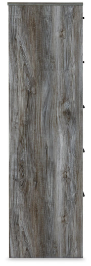 Baystorm Gray Full Panel Bed, Dresser, Mirror and Chest - B221B80