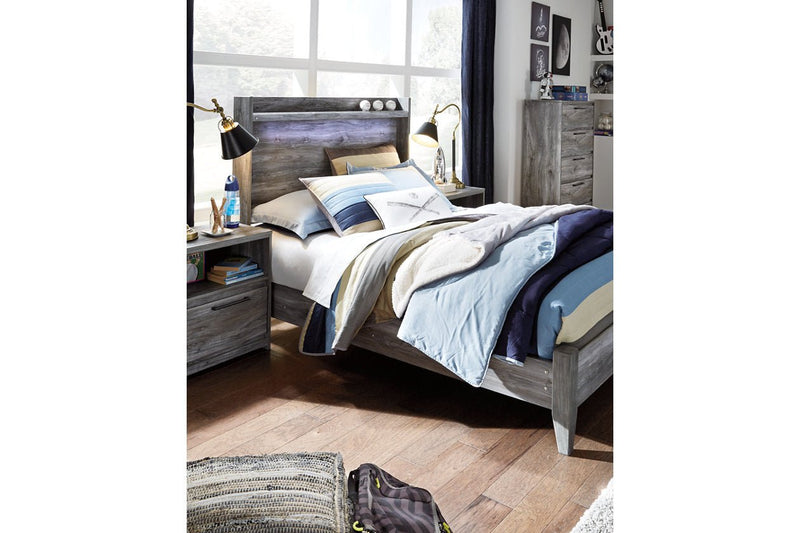 Baystorm Gray Full Panel Bed - DMV FurnitureFull Bed