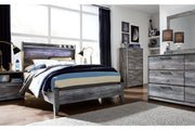 Baystorm Gray Full Panel Bed - DMV FurnitureFull Bed