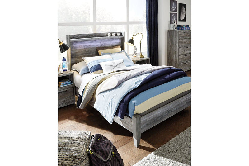 Baystorm Gray Full Panel Bed - DMV FurnitureFull Bed