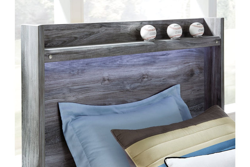 Baystorm Gray Full Panel Bed - DMV FurnitureFull Bed