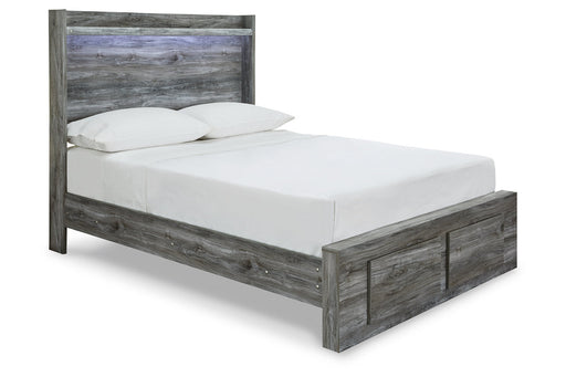Baystorm Gray Full Panel Bed with 2 Storage Drawers - DMV FurnitureFull Bed