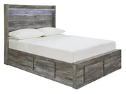 Baystorm Gray Full Storage Bed and Chest - B221B79