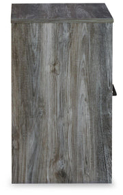 Baystorm Gray King Panel Bed, Dresser, Mirror, Chest and 2 Nightstands - B221B53