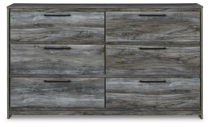 Baystorm Gray King Storage Bed, Dresser and 2 Nightstands - B221B85