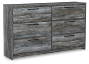 Baystorm Gray King Storage Bed, Dresser and 2 Nightstands - B221B85