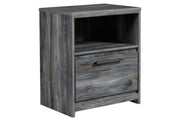 Baystorm Gray Nightstand - DMV FurnitureNightstand