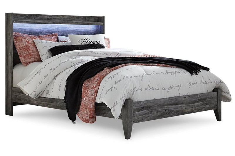 Baystorm Gray Queen Panel Bed - DMV FurnitureQueen Bed