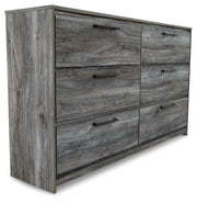 Baystorm Gray Queen Panel Storage Bed, Dresser and 2 Nightstands - B221B88