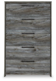 Baystorm Gray Queen Panel Storage Bed, Dresser, Mirror, Chest and 2 Nightstands - B221B57