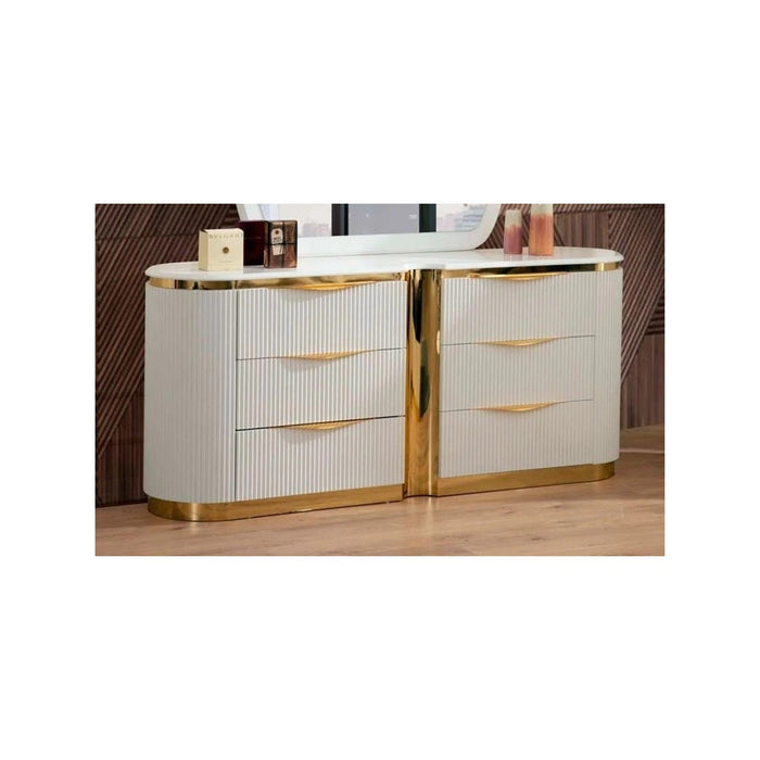 Laura Bedroom Set Collection In White
