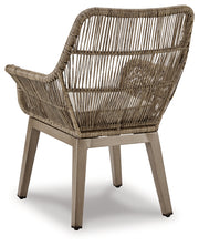 Beach Front Arm Chair with Cushion (Set of 2) - P399-601A - DMV Furniture