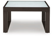 Beachloft Black/Gray Outdoor Coffee Table - P490-708