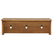 Beasley 2-Door 71-Inch Wood TV Stand Media Console Golden Oak - 723323